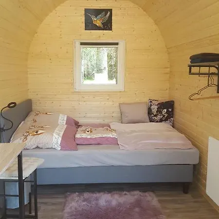 Hotel Glamping Pod im Wald Nordholz Exterior foto