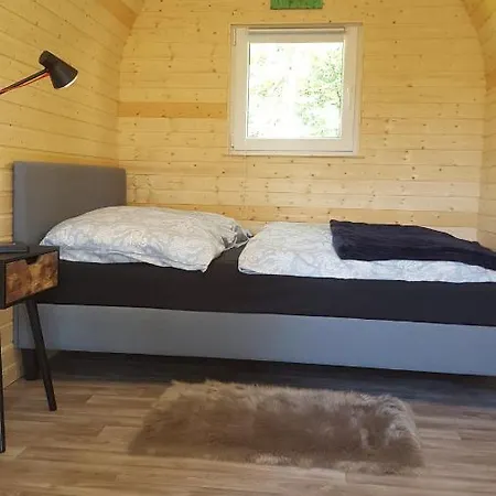 Hotel Glamping Pod im Wald Nordholz Exterior foto