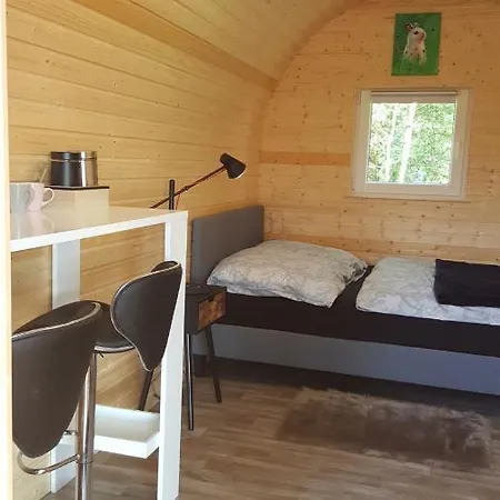 Hotel Glamping Pod im Wald Nordholz Exterior foto