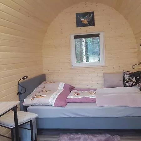 Hotel Glamping Pod im Wald Nordholz Exterior foto
